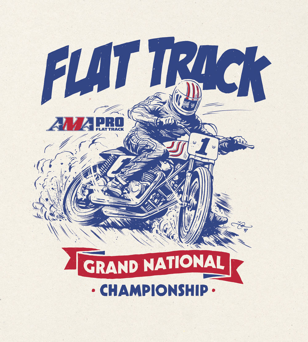 AMA Pro Flat Track by Adi Gilbert