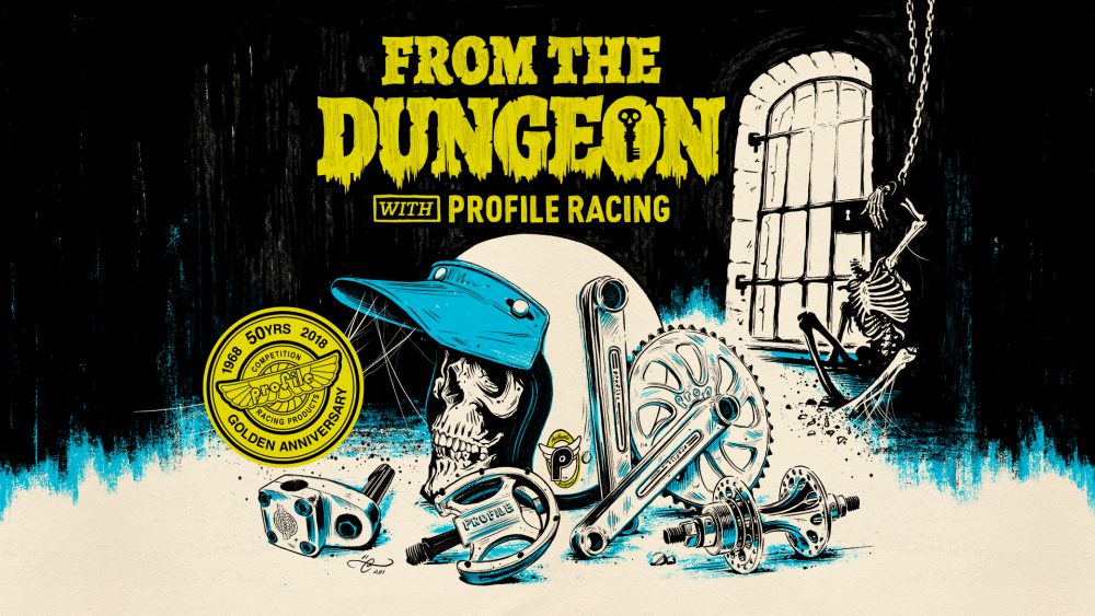 From the Dungeon with Profile Racing - Illustration By Adi Gilbert