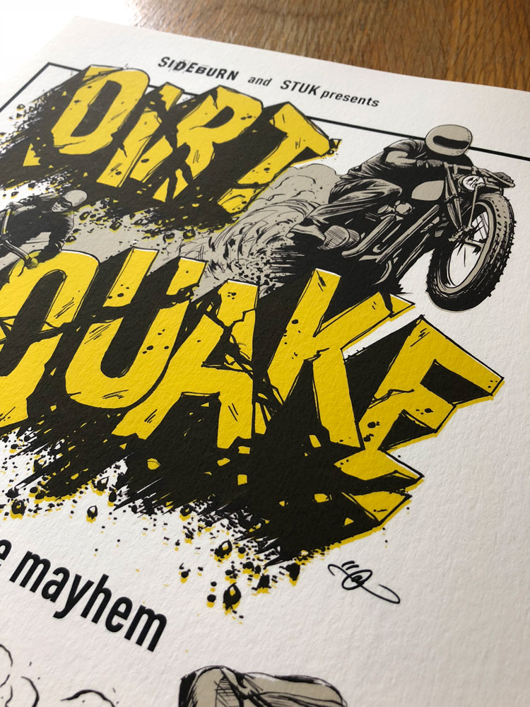 Dirt Quake 1 Print