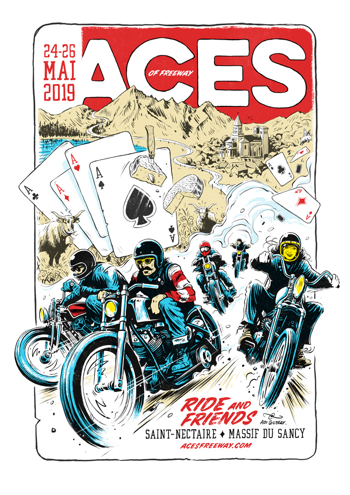 Aces of Freeway by Adi Gilbert