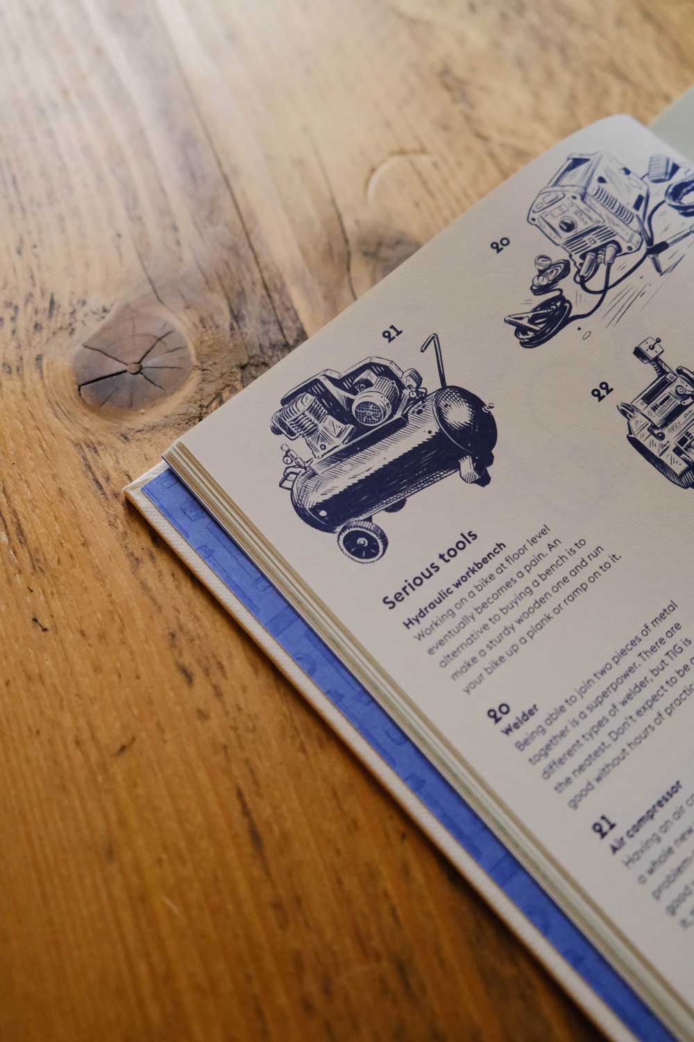 How To Build a Motorcycle illustrated book