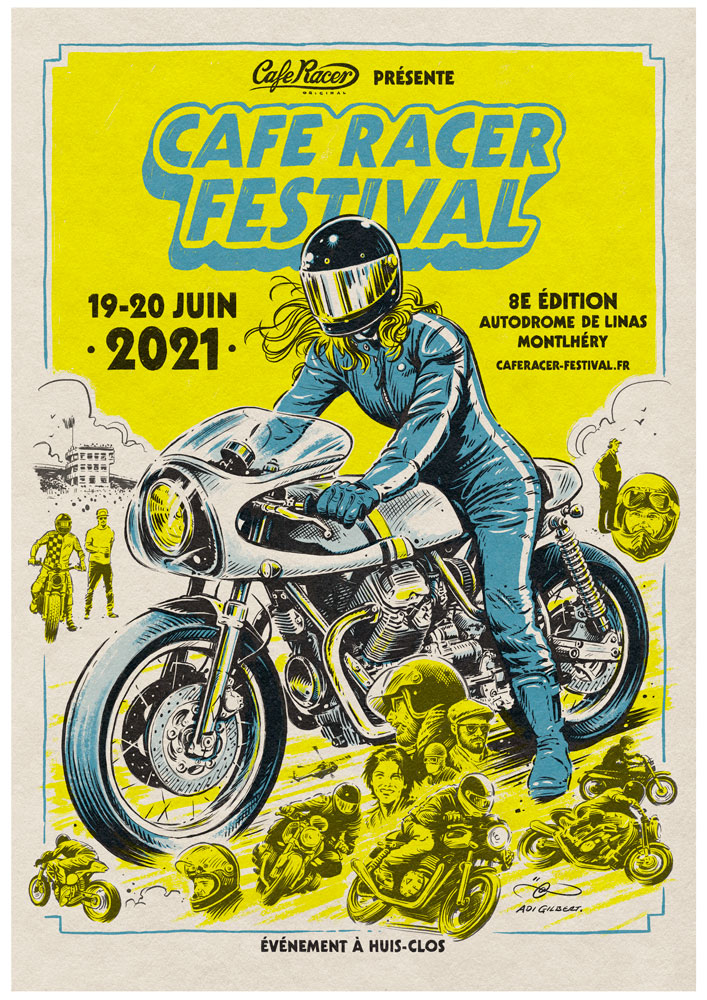 Cafe Racer Festival 2021 Poster