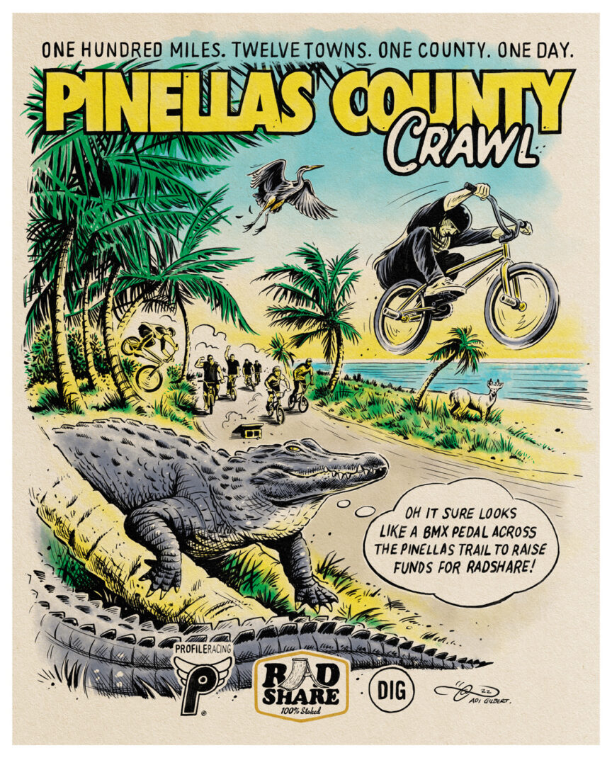 Pinellas County Crawl poster