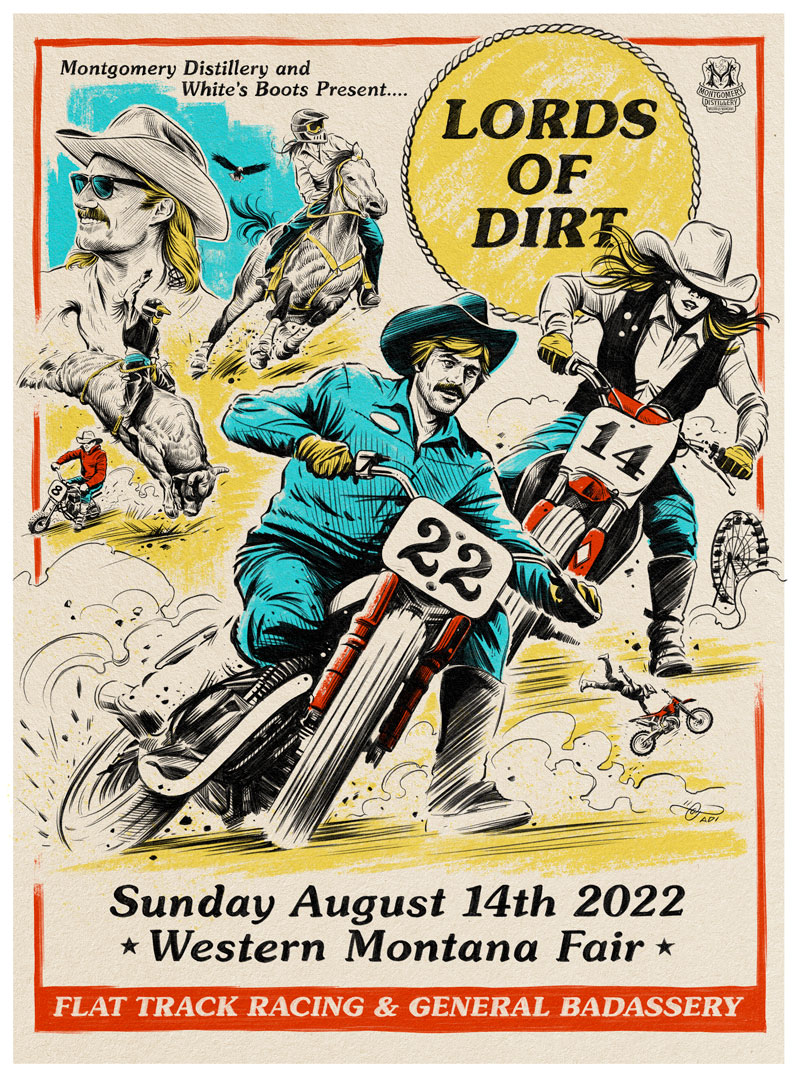 Lords of Dirt Race poster 2022